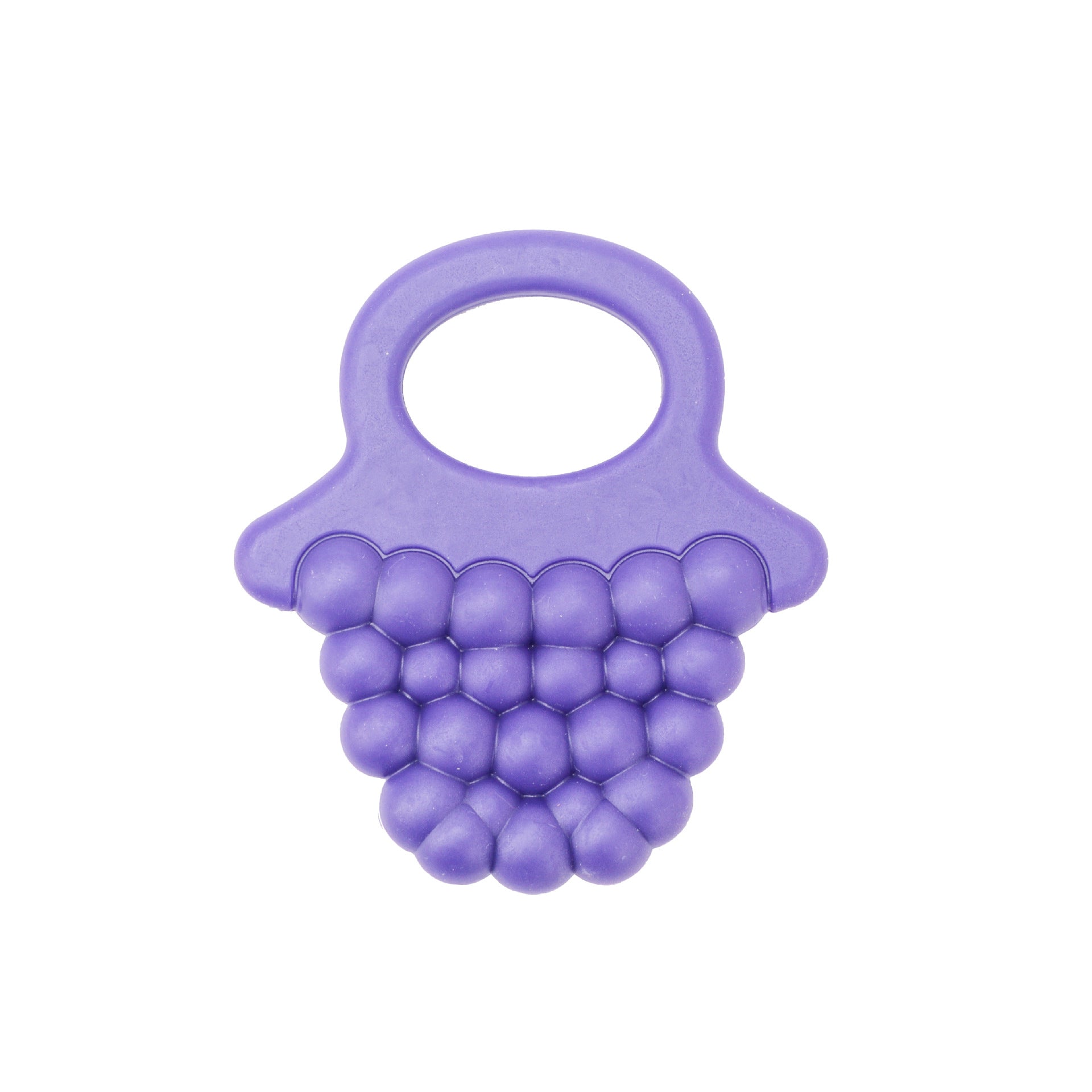 Food-Grade Silicone Teether — Grape & Bottle Shapes