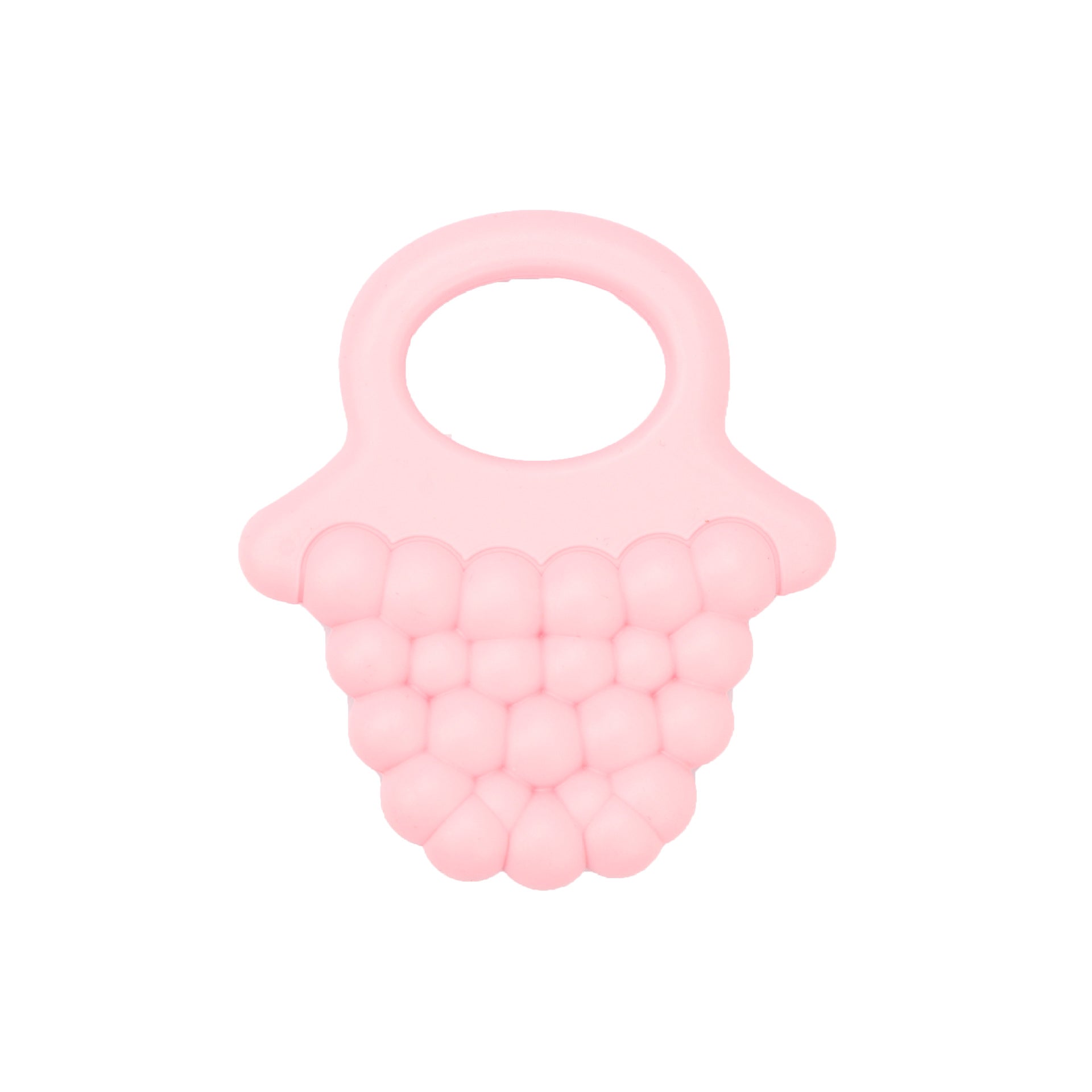 Food-Grade Silicone Teether — Grape & Bottle Shapes