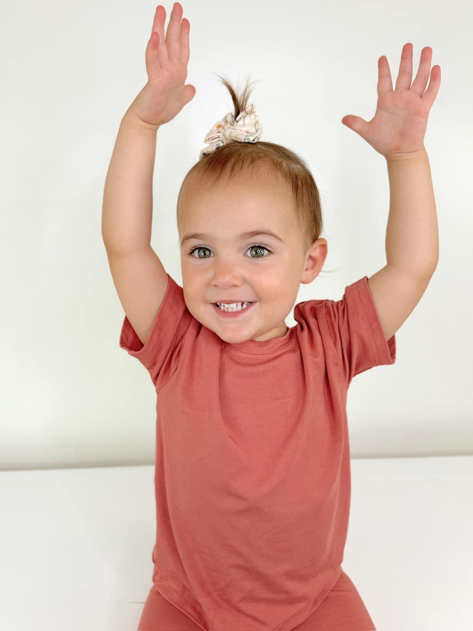 Bamboo Tee & Bike Shorts — Sold as Separates