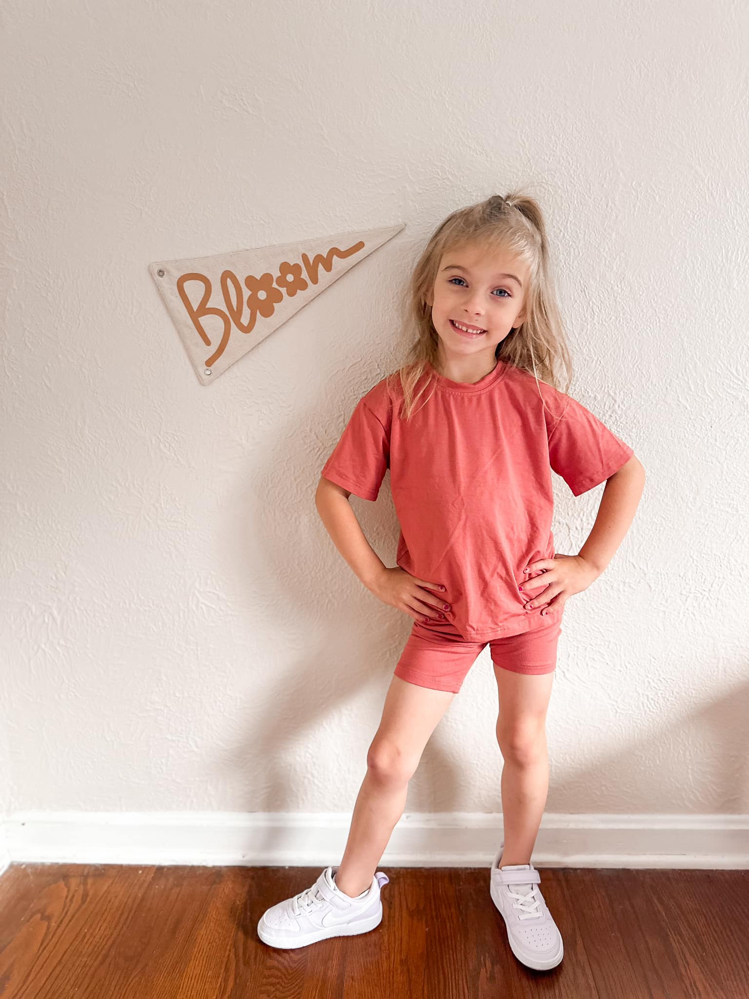 Bamboo Tee & Bike Shorts — Sold as Separates