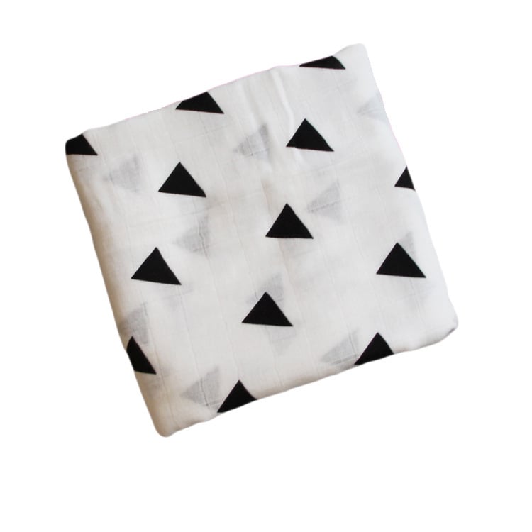 Bamboo Muslin Swaddle Blanket — Neutral Tones