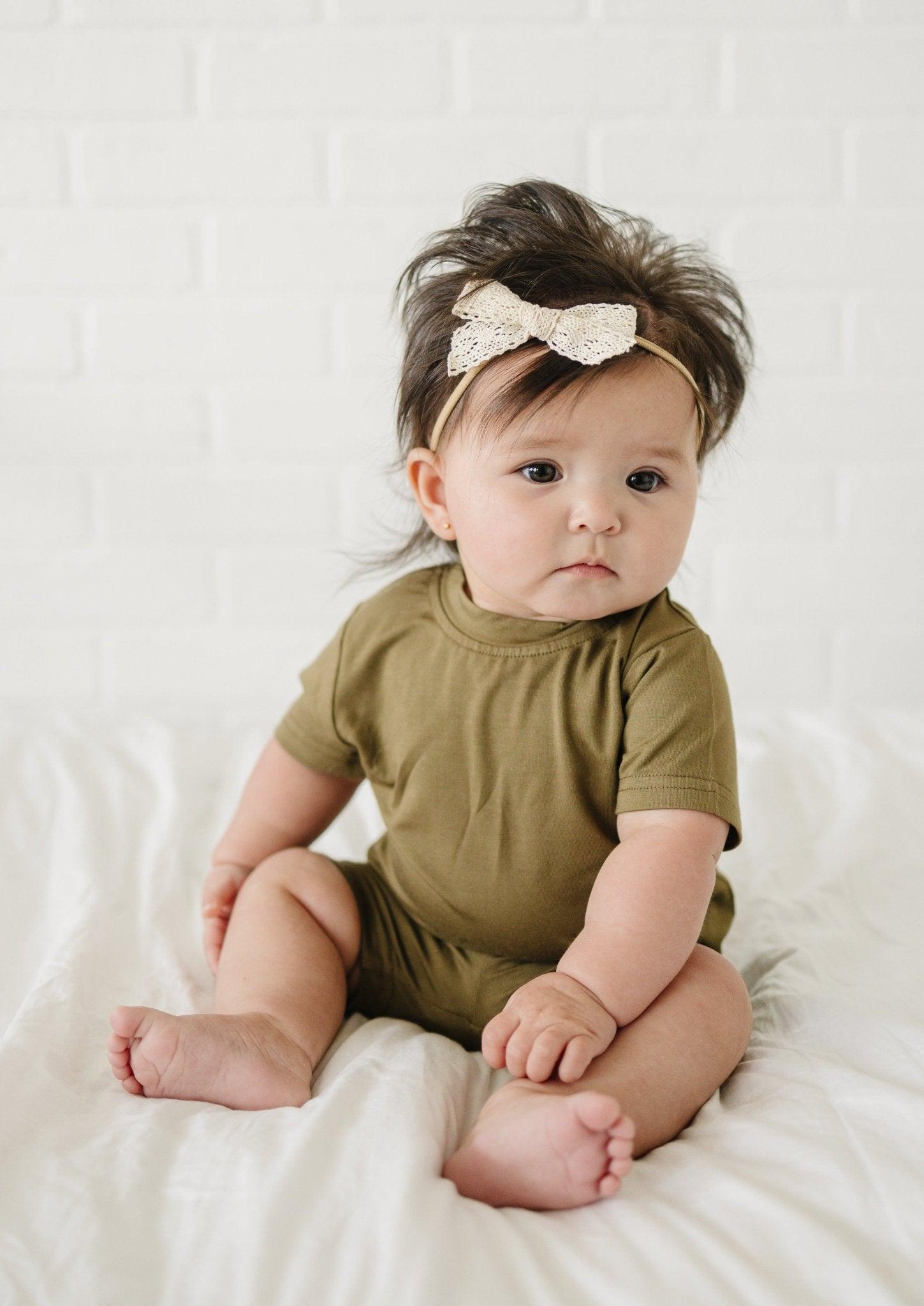 Bamboo Tee & Bike Shorts — Sold as Separates