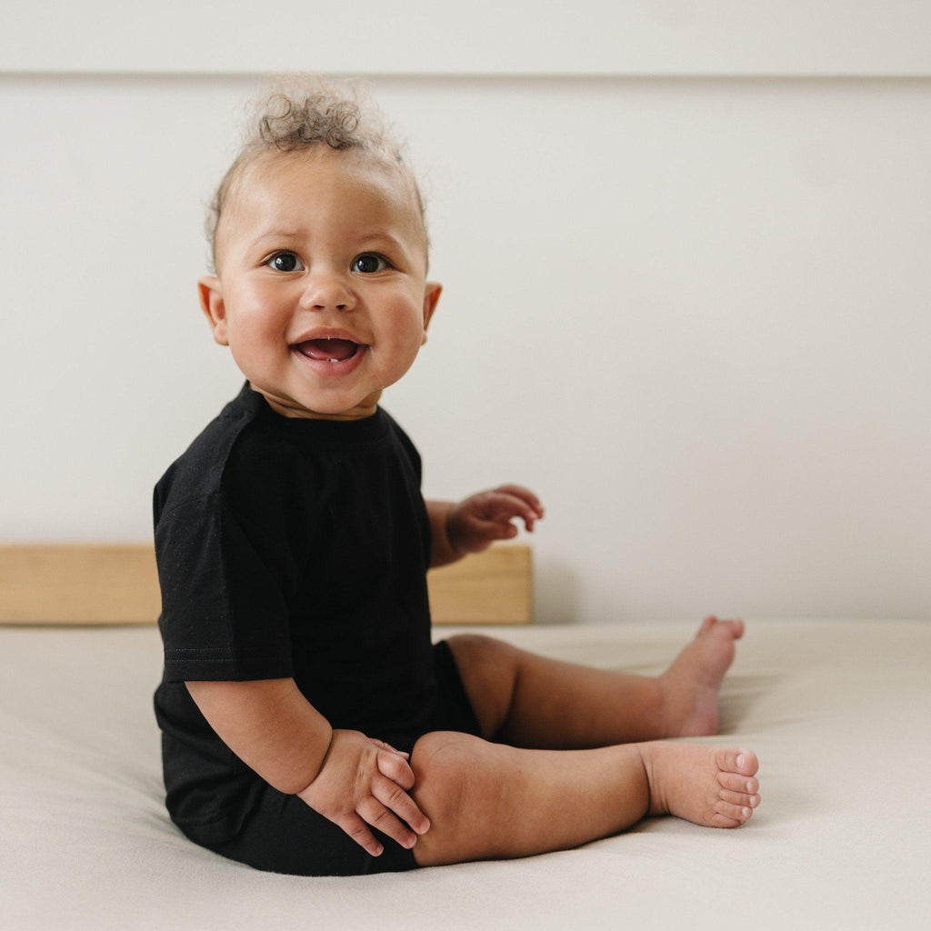 Bamboo Tee & Bike Shorts — Sold as Separates