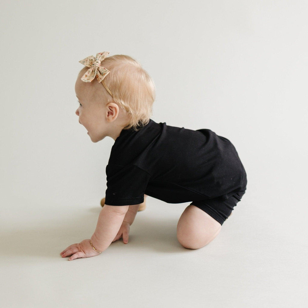Bamboo Tee & Bike Shorts — Sold as Separates