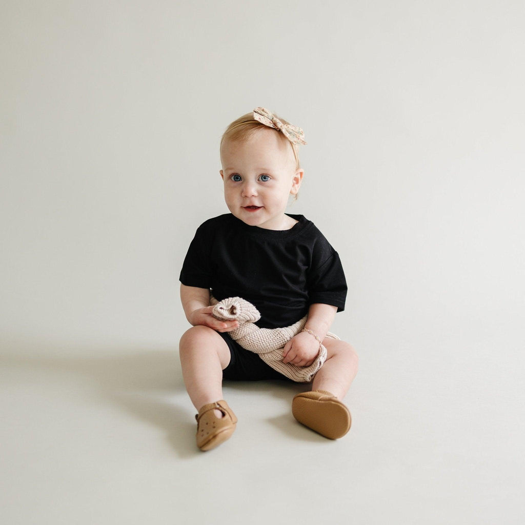 Bamboo Tee & Bike Shorts — Sold as Separates