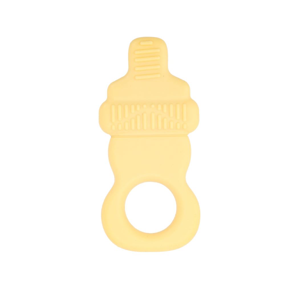 Food-Grade Silicone Teether — Grape & Bottle Shapes