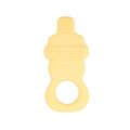 Food-Grade Silicone Teether — Grape & Bottle Shapes